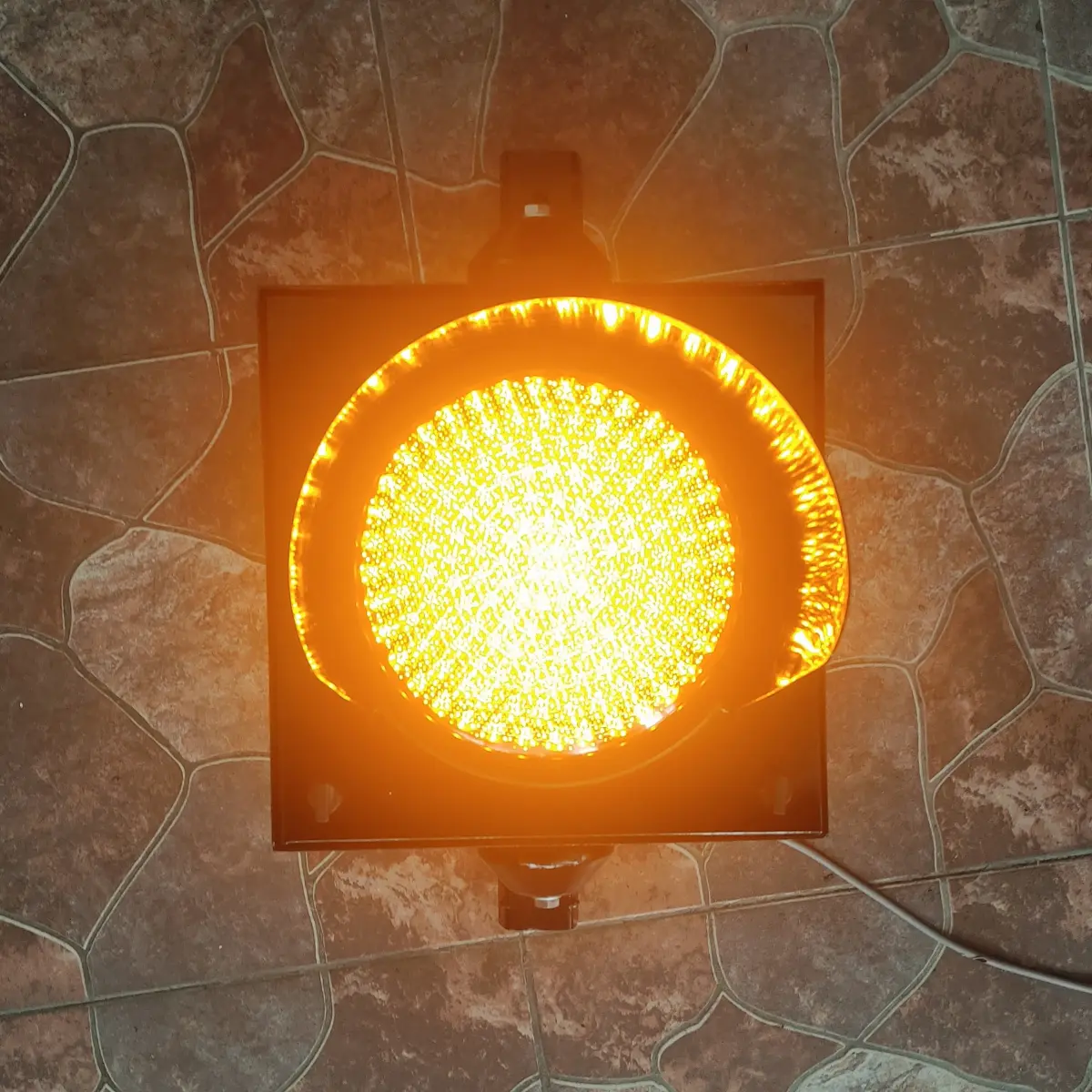 Lampu Warning Light Led 1 Aspek 20CM 30CM 12V 220V