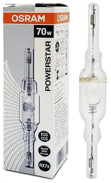OSRAM HQI-TS EXCELLENCE 70W RX7s 3K/56K POWERSTAR METAL HALIDE