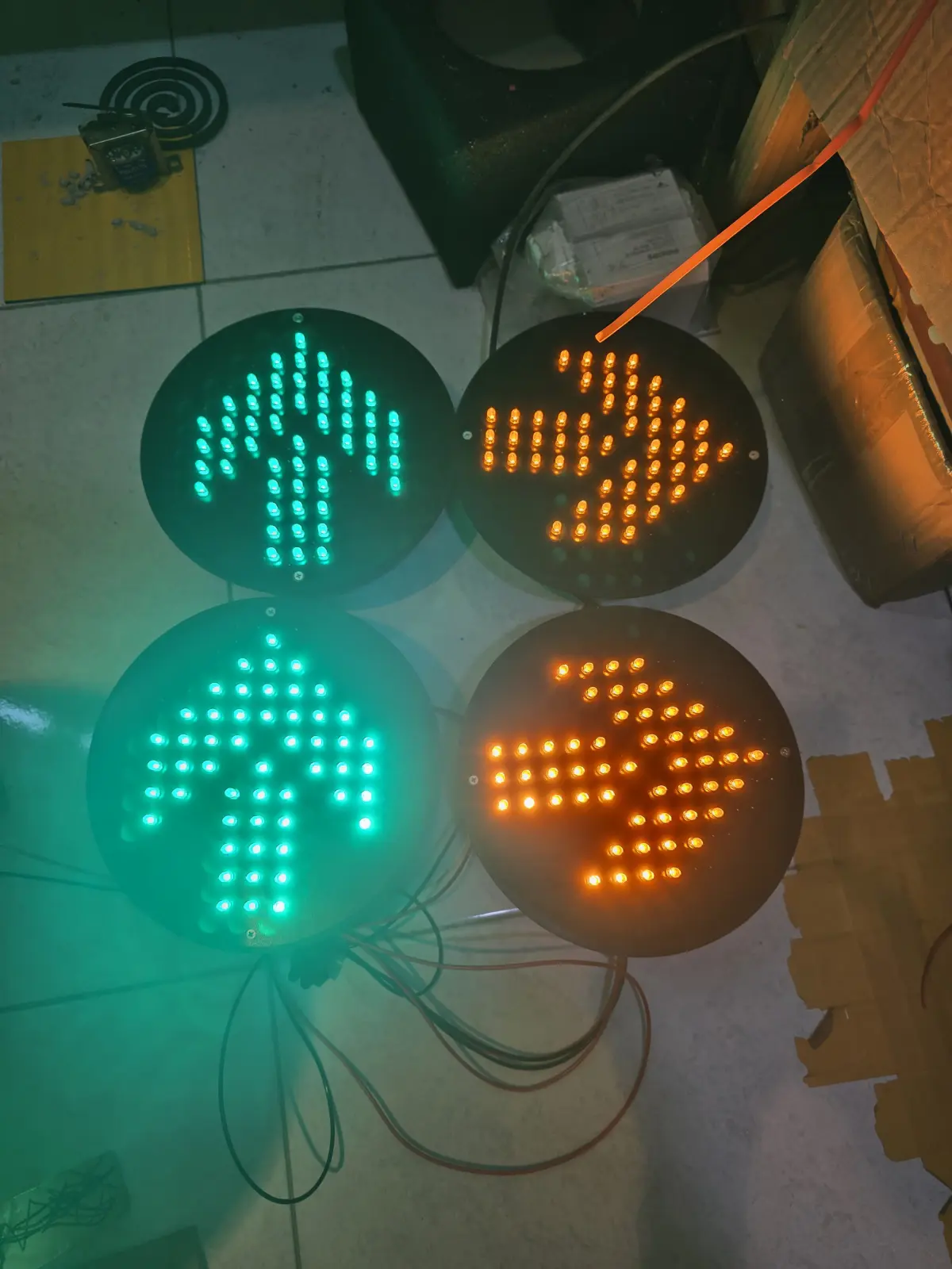 Modul Lampu Warning/Traffic 20 CM / 30 CM